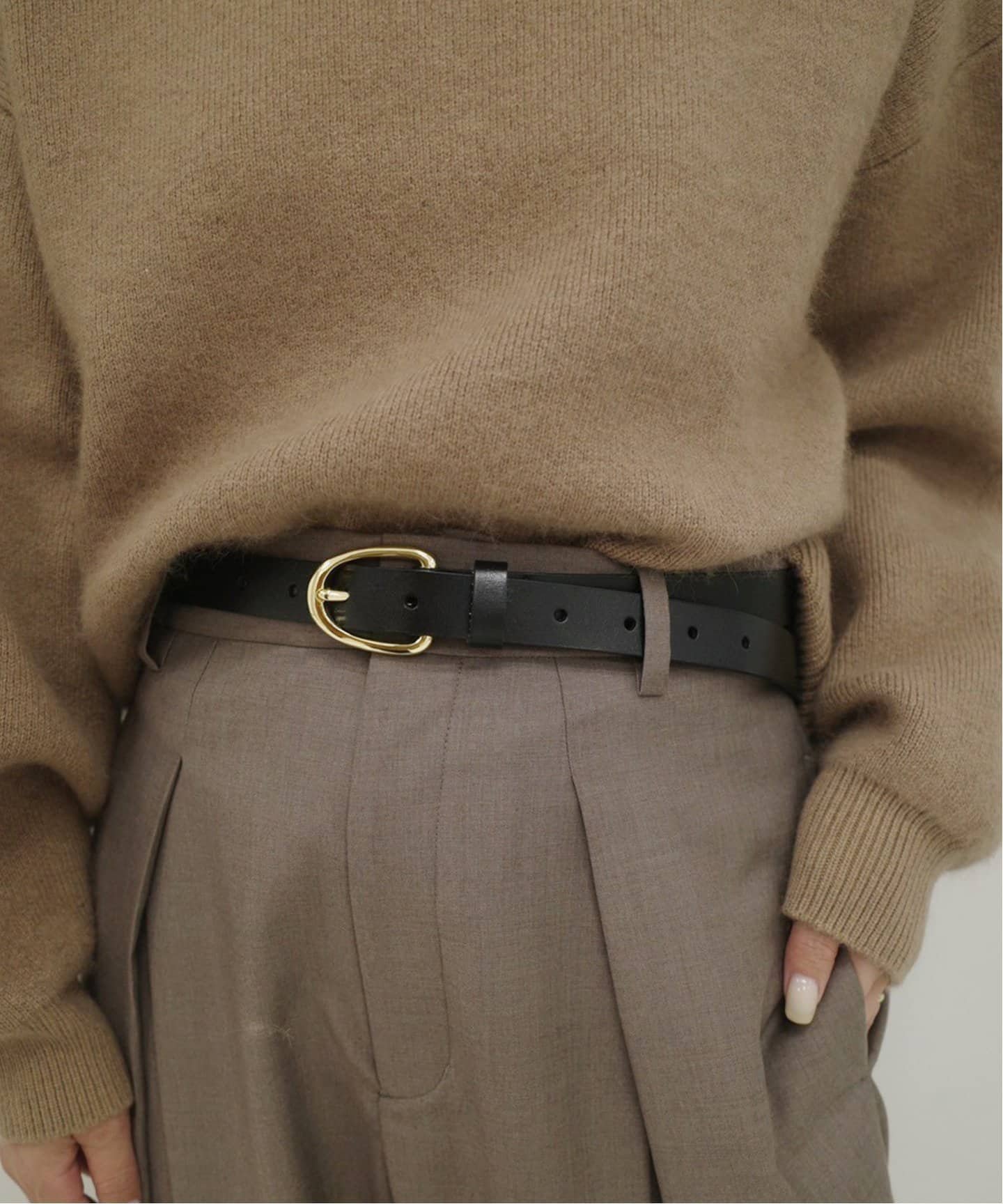 【スローブ イエナ/SLOBE IENA】の《追加2》SLOBE ラウンドバックルレザーベルト 人気、トレンドファッション・服の通販 founy(ファニー) 　ファッション　Fashion　レディースファッション　WOMEN　バッグ　Bag　ベルト　Belts　2025年　2025　2025春夏・S/S　Ss,Spring/Summer,2025　 other-1|ID: prp329100004547073 ipo3291000000032131130