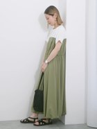 【サマンサモスモス/Samansa Mos2】のドッキングバルーンワンピース 人気、トレンドファッション・服の通販 founy(ファニー) ファッション Fashion レディースファッション WOMEN ワンピース Dress ドッキング Docking ドローコード Draw Cord バルーン Balloon thumbnail カーキ|ID: prp329100004547130 ipo3291000000032291076