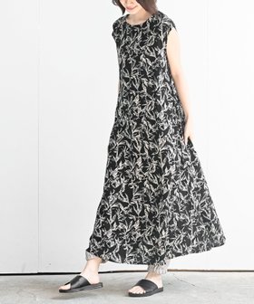 【アールピーエス/rps】のフレンチスリーブプリントワンピース 人気、トレンドファッション・服の通販 founy(ファニー) ファッション Fashion レディースファッション Fashion for Women ワンピース Dresses スリーブ Sleeve, Long Sleeve / Short Sleeve フレンチ French, French Style プリント Print, Printed Pattern リゾート Resort, Vacation Style リボン Ribbon, Bow 再入荷 Restock / Back in Stock 夏 Summer |ID:prp329100004547140