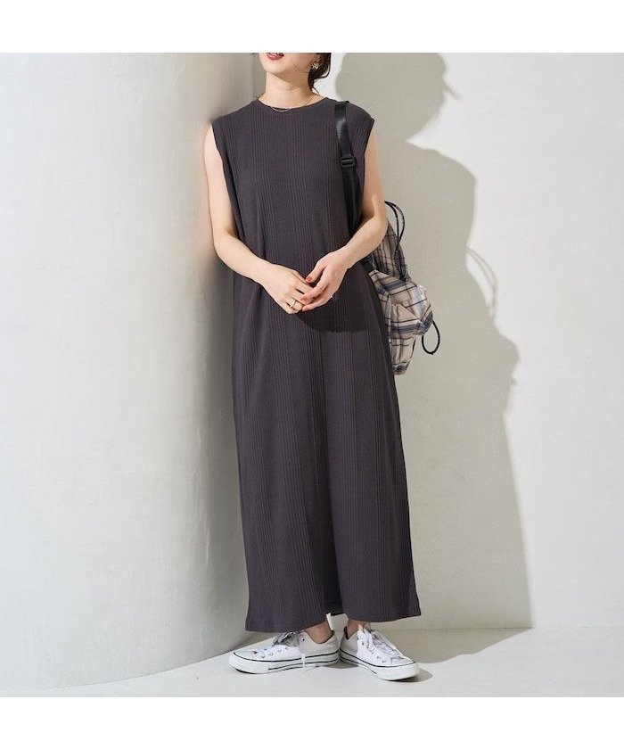 【フリークスストア/FREAK'S STORE】のランダム テレコ ノースリーブ ワンピース【限定展開】 25SS インテリア・キッズ・メンズ・レディースファッション・服の通販 founy(ファニー) 　ファッション　Fashion　レディースファッション　Ladies' Fashion Online　ワンピース　Dress　2025年　2025　2025春夏・S/S　Ss,Spring/Summer,2025　おすすめ　Recommend　サンダル　Sandals　シューズ　Shoes　ジャケット　Jacket　スニーカー　Sneakers　スリット　Slit　テレコ　Tereko　デニム　Denim　ノースリーブ　No Sleeve　バレエ　Ballet　フィット　Fit　ランダム　Random　リラックス　Relax　夏　Summer　S/S・春夏　Ss・Spring/Summer　ブラック|ID: prp329100004547167 ipo3291000000032592626