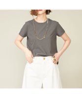 【ユナイテッドアローズ/UNITED ARROWS】の【別注】 GREYCHORD for conte LIZA クルーネックTシャツ 人気、トレンドファッション・服の通販 founy(ファニー) ファッション Fashion レディースファッション Ladies' Fashion Online トップス・カットソー Tops/Tshirt シャツ/ブラウス Shirts/Blouses ロング / Tシャツ T-Shirts 2022年 2022 2022 春夏 S/S Ss,Spring/Summer,2022 フィット Fit レギュラー Regular 別注 Special Order |ID:prp329100004547174