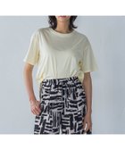 【ロートレ アモン/LAUTRE AMONT】の【WEB限定】【3サイズ】コットン汗じみ防止カットソー≪洗える/接触冷感≫ イエロー|ID: prp329100004547182 ipo3291000000032654151