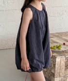 【アイモハ/aimoha / KIDS】の【aimoha-KIDS-】ギャザー入りバルーンオールインワン 人気、トレンドファッション・服の通販 founy(ファニー) ファッション Fashion キッズファッション KIDS ギャザー Gather サマー Summer サンダル Sandals シンプル Simple バルーン Balloon ロンパース Rompers 夏 Summer 定番 Standard 楽ちん Easy thumbnail ネイビー|ID: prp329100004547190 ipo3291000000032132542
