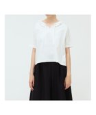 【マーコート/MARcourt】のmizuiro ind フリル襟プルオーバー 人気、トレンドファッション・服の通販 founy(ファニー) ファッション Fashion レディースファッション Fashion for Women トップス・カットソー Cut & Sew Tops カジュアルプルオーバー・ニットトップス Pullovers & Knit Tops / Casual Pullovers カットソー Cut and Sewn Top バランス Balance, Style Balance フリル Frill, Ruffle ボトム Bottoms, Lower Wear ポケット Pocket, Pocket Detail 無地 Plain, Solid Color thumbnail オフホワイト|ID: prp329100004547204 ipo3291000000033636848