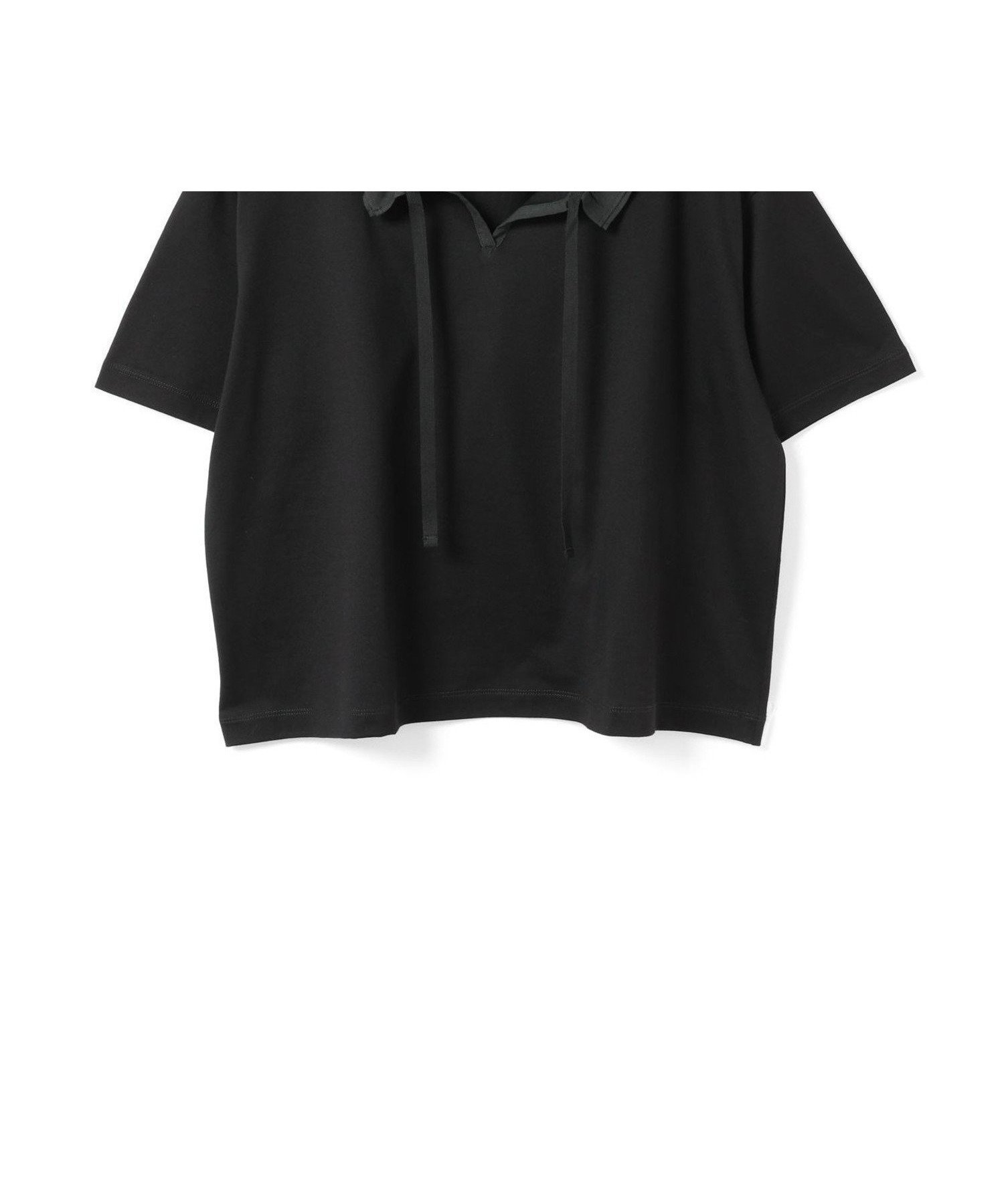 【マーコート/MARcourt】のmizuiro ind フリル襟プルオーバー インテリア・キッズ・メンズ・レディースファッション・服の通販 founy(ファニー) 　ファッション　Fashion　レディースファッション　Fashion for Women　トップス・カットソー　Cut & Sew Tops　カジュアルプルオーバー・ニットトップス　Pullovers & Knit Tops / Casual Pullovers　カットソー　Cut and Sewn Top　バランス　Balance, Style Balance　フリル　Frill, Ruffle　ボトム　Bottoms, Lower Wear　ポケット　Pocket, Pocket Detail　無地　Plain, Solid Color　ブラック|ID: prp329100004547204 ipo3291000000033636851