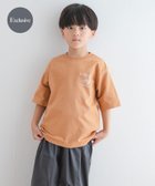 【アーバンリサーチ ドアーズ/URBAN RESEARCH DOORS / KIDS】の『親子リンク/別注』MANHATTAN PORTAGE*DOORS 1ポイントプリントT(KIDS) ORANGE|ID: prp329100004547217 ipo3291000000033508090