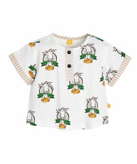 【モイモルン/moimoln / KIDS】の【セットアップ】アニマルモチーフトップス パンツ 人気、トレンドファッション・服の通販 founy(ファニー) ファッション Fashion キッズファッション KIDS トップス・カットソー Tops/Tees/Kids ボトムス Bottoms/Kids セットアップ Setup/Kids トップス Tops ストライプ Stripe セットアップ Set Up プリント Print |ID:prp329100004547241