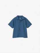 【ザ ノース フェイス/THE NORTH FACE / KIDS】のショートスリーブアロハベントシャツ(キッズ) マウンテンブルー|ID: prp329100004547248 ipo3291000000032690626