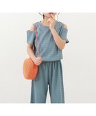 【デビロック/devirock / KIDS】の【セットアップ】肩開きトップス ワイドパンツ セットアップ 25SS 002-くすみブルー|ID: prp329100004547252 ipo3291000000032133335