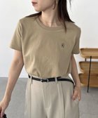 【カプリシューレマージュ/CAPRICIEUX LEMAGE】の【サイズ展開あり】1ポイントTシャツ ベージュ|ID: prp329100004547258 ipo3291000000033718864