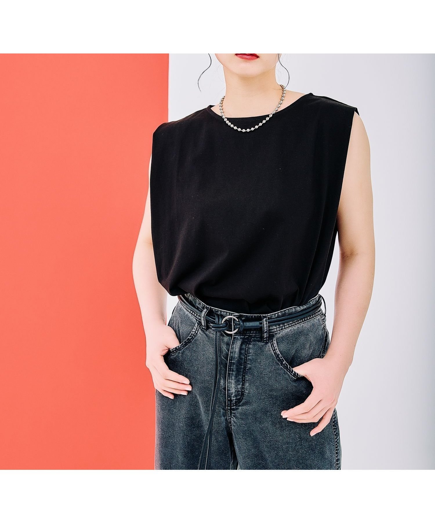 【レプシィム ローリーズファーム/LEPSIM LOWRYS FARM】のボックスタックノースリーブ 人気、トレンドファッション・服の通販 founy(ファニー) 　ファッション　Fashion　レディースファッション　Fashion for Women　トップス・カットソー　Cut & Sew Tops　キャミソール&ノースリーブ　Camisoles & Sleeveless Tops　おすすめ　Recommended / Our Picks　ノースリーブ　Sleeveless, No-Sleeve　夏　Summer　 other-1|ID: prp329100004547268 ipo3291000000032714506