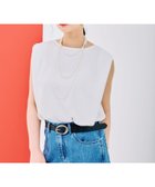【レプシィム ローリーズファーム/LEPSIM LOWRYS FARM】のボックスタックノースリーブ 人気、トレンドファッション・服の通販 founy(ファニー) ファッション Fashion レディースファッション Fashion for Women トップス・カットソー Cut & Sew Tops キャミソール&ノースリーブ Camisoles & Sleeveless Tops おすすめ Recommended / Our Picks ノースリーブ Sleeveless, No-Sleeve 夏 Summer thumbnail オフホワイト05|ID: prp329100004547268 ipo3291000000032714508