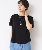 【デッサン/Dessin】の【接触冷感・洗える】美光沢カットソーゆったりシルエット 人気、トレンドファッション・服の通販 founy(ファニー) ファッション Fashion レディースファッション Ladies' Fashion Online トップス・カットソー Tops/Tshirt カットソー Cut and Sewn おすすめ Recommend カットソー Cut And Sew シルケット Mercerization トレンド Trend ラウンド Round エレガント 上品 Elegant 定番 Standard 洗える Washable thumbnail ブラック|ID: prp329100004547290 ipo3291000000032625959