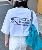 【チャオパニックティピー/CIAOPANIC TYPY】の【Franklin Climbing】グラフィックバックロゴ半袖Tee ホワイト|ID: prp329100004547305 ipo3291000000032727697