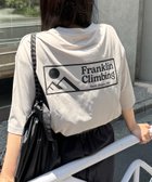 【チャオパニックティピー/CIAOPANIC TYPY】の【Franklin Climbing】グラフィックバックロゴ半袖Tee グレー|ID: prp329100004547305 ipo3291000000032727699