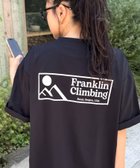 【チャオパニックティピー/CIAOPANIC TYPY】の【Franklin Climbing】グラフィックバックロゴ半袖Tee ブラック|ID: prp329100004547305 ipo3291000000032727700