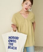 【フリークスストア/FREAK'S STORE】のピグメント 加工 シャーリング Vネック トップス【限定展開】 25SS イエロー|ID: prp329100004547308 ipo3291000000032728487