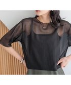 【ローリーズファーム/LOWRYS FARM】の【前後着用可能】シアーラッセル5S 人気、トレンドファッション・服の通販 founy(ファニー) ファッション Fashion レディースファッション Ladies' Fashion Online おすすめ Recommend インナー Inner キャミワンピース Cami Dress シンプル Simple ストライプ Stripe ラッセル Russell ワイド Wide thumbnail ブラック|ID: prp329100004547347 ipo3291000000032699485