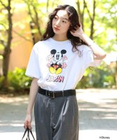 【ビームス ウイメン/BEAMS】の【7/25再値下げ】【別注】Champion / ミッキー Tシャツ 25SS ビームス限定 イージケア ディズニー 機能性 人気、トレンドファッション・服の通販 founy(ファニー) ファッション Fashion レディースファッション Fashion for Women トップス・カットソー Cut & Sew Tops シャツ・ブラウス・オフィスカジュアル Elegant Blouses & Button-Ups ロングTシャツ・Tシャツ Longline T-Shirts & Tees 2025年 2025 2025春夏・S/S Spring/Summer 2025 SS25 プリント Print, Printed Pattern 別注 Limited Edition, Custom Order |ID:prp329100004547349