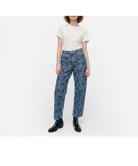 【マリメッコ/marimekko】のMaridenim Barrel Unikko ジーンズ 人気、トレンドファッション・服の通販 founy(ファニー) ファッション Fashion レディースファッション WOMEN ジーンズ Jeans スタイリッシュ Stylish デニム Denim フロント Front プリント Print |ID:prp329100004547353