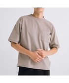 【サニーレーベル/Sonny Label / URBAN RESEARCH / MEN】のポンチポケット付ショートスリーブTシャツ グレージュ|ID: prp329100004547356 ipo3291000000033574921