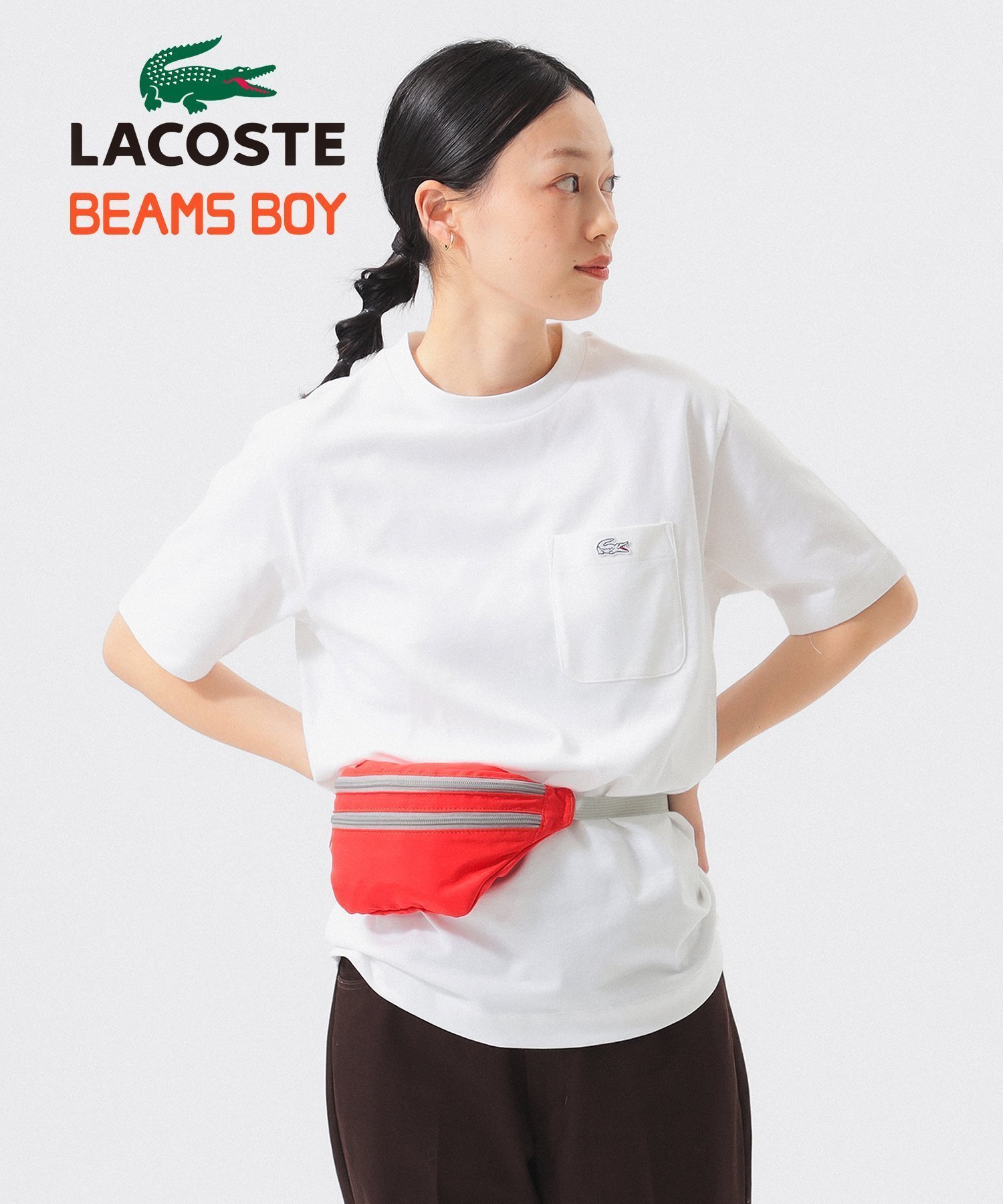 【ビームス ウイメン/BEAMS】のLACOSTE / クラシック フィット Tシャツ 25SS 旅行 スポーツミックス インテリア・キッズ・メンズ・レディースファッション・服の通販 founy(ファニー) 　ファッション　Fashion　レディースファッション　Ladies' Fashion Online　トップス・カットソー　Tops/Tshirt　シャツ/ブラウス　Shirts/Blouses　ロング / Tシャツ　T-Shirts　クラシック　Classic　ショート　Short　スポーツ　Sports　スリーブ　Sleeve　ドレス　Dress　定番　Standard　なめらか　Smooth　人気　Popularity　ハーフ　Half　フィット　Fit　フランス　France　プリーツ　Pleats　ボーダー　Border　ポロシャツ　Polo Shirt　別注　Special Order　ミックス　Mix　リラックス　Relax　ロング　Long　おすすめ　Recommend　夏　Summer　旅行　Travel　2025年　2025　2025春夏・S/S　Ss,Spring/Summer,2025　WHITE|ID: prp329100004547405 ipo3291000000032531389
