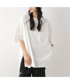 【ヘザー/Heather】のスーパーBIGシルエットTEE 人気、トレンドファッション・服の通販 founy(ファニー) ファッション Fashion レディースファッション WOMEN シンプル Simple スリット Slit デニム Denim ベーシック Basic ロング Long 半袖 Short Sleeve thumbnail オフホワイト|ID: prp329100004547441 ipo3291000000032314460