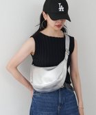【ラシット/russet】の【名品】ソフトレザーラウンドショルダーバッグ silver シルバー|ID: prp329100004547526 ipo3291000000032673512