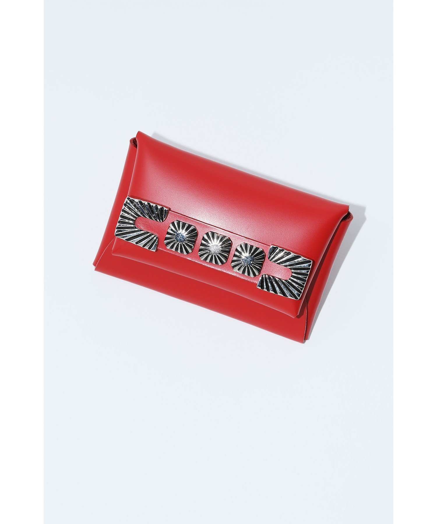 【トーガ/TOGA】のLeather belt card case インテリア・キッズ・メンズ・レディースファッション・服の通販 founy(ファニー) 　ファッション　Fashion　レディースファッション　Ladies' Fashion Online　シルバー　Silver　RED|ID: prp329100004547546 ipo3291000000032659255