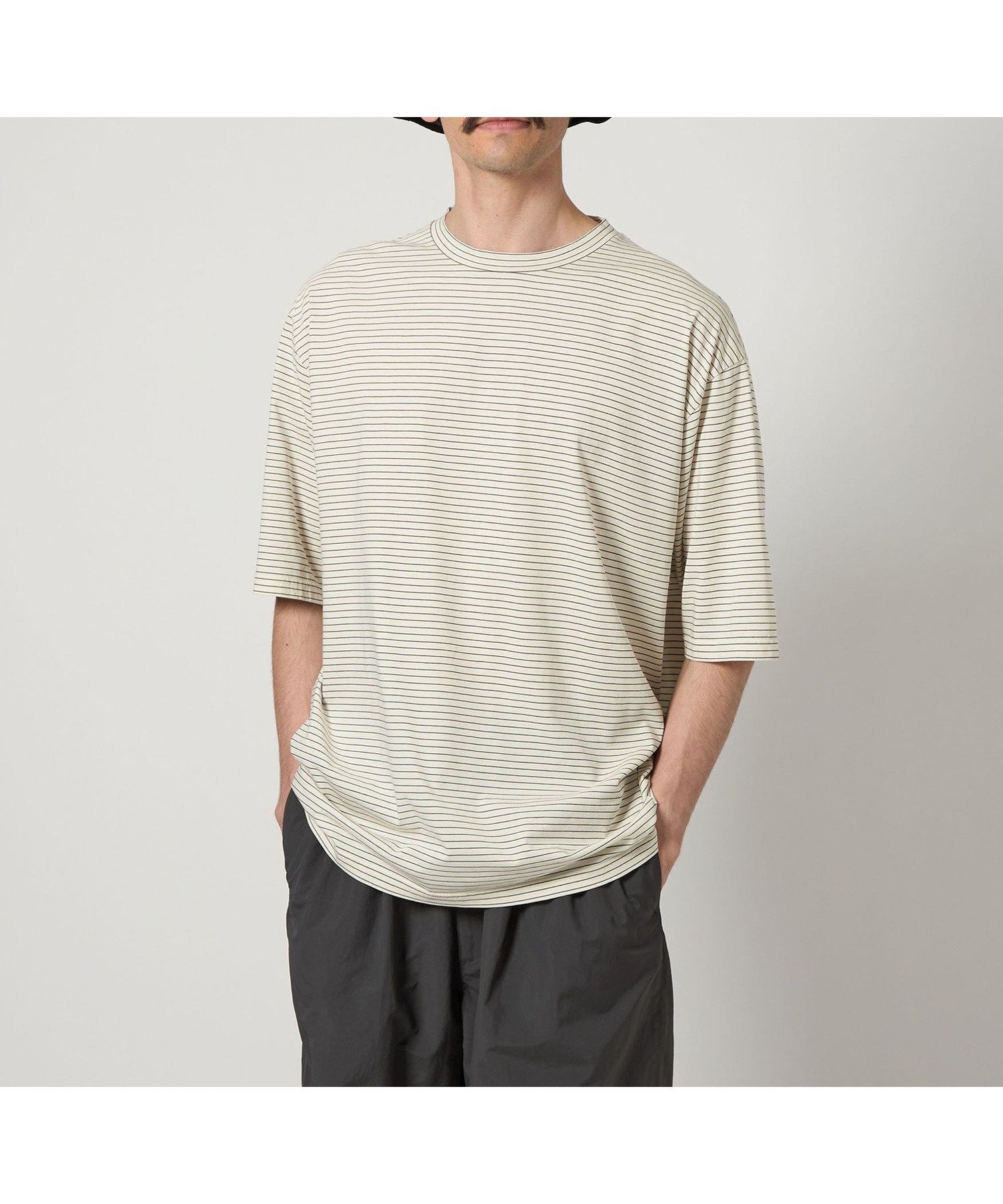 【ビューティ&ユース ユナイテッドアローズ/BEAUTY&YOUTH / UNITED ARROWS / MEN】のSteven Alan サイロ ボーダー クルーネック Tシャツ NARROW インテリア・キッズ・メンズ・レディースファッション・服の通販 founy(ファニー) 　ファッション　Fashion　メンズファッション　MEN　バランス　Balance　パターン　Pattern　フィット　Fit　ボーダー　Border　リラックス　Relax　ルーズ　Loose　OFF WHITE|ID: prp329100004547601 ipo3291000000032136847