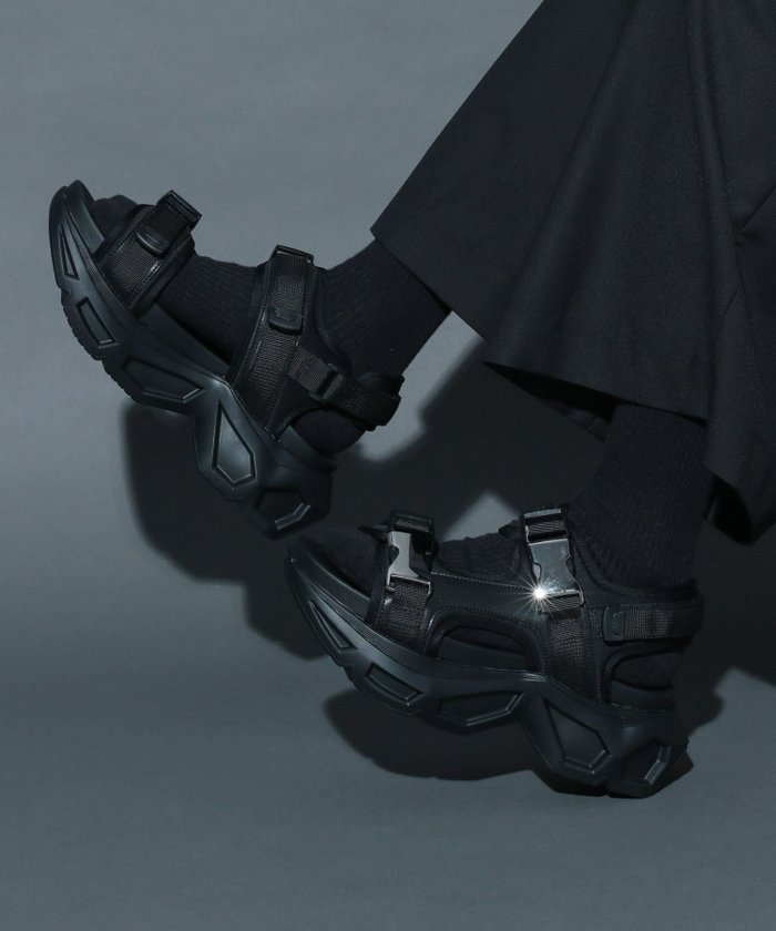 【ハレ/HARE / MEN】のビルディングソールサンダル インテリア・キッズ・メンズ・レディースファッション・服の通販 founy(ファニー) https://founy.com/ ファッション Fashion メンズファッション Men's Style Online サンダル Sandals シルバー Silver シンプル Simple 厚底 Platforms 軽量 Lightweight |ID: prp329100004547604 ipo3291000000032627777