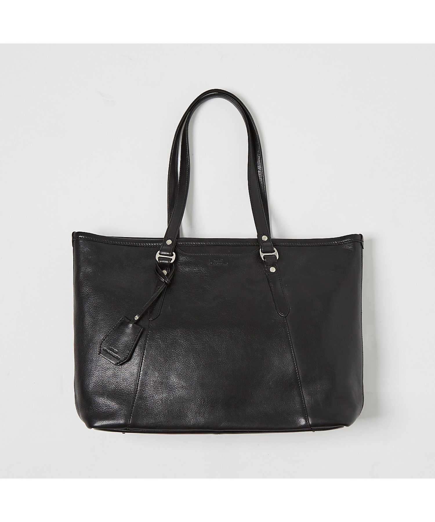 【アルフレッド バニスター/alfredoBANNISTER / MEN】の【SEEKER 別注】定番 レザートート / A4サイズ対応 キーストラップ付き インテリア・キッズ・メンズ・レディースファッション・服の通販 founy(ファニー) 　ファッション　Fashion　メンズファッション　MEN　ビジネス 仕事 通勤　Business　別注　Special Order　定番　Standard　旅行　Travel　ブラック|ID: prp329100004547609 ipo3291000000032136950