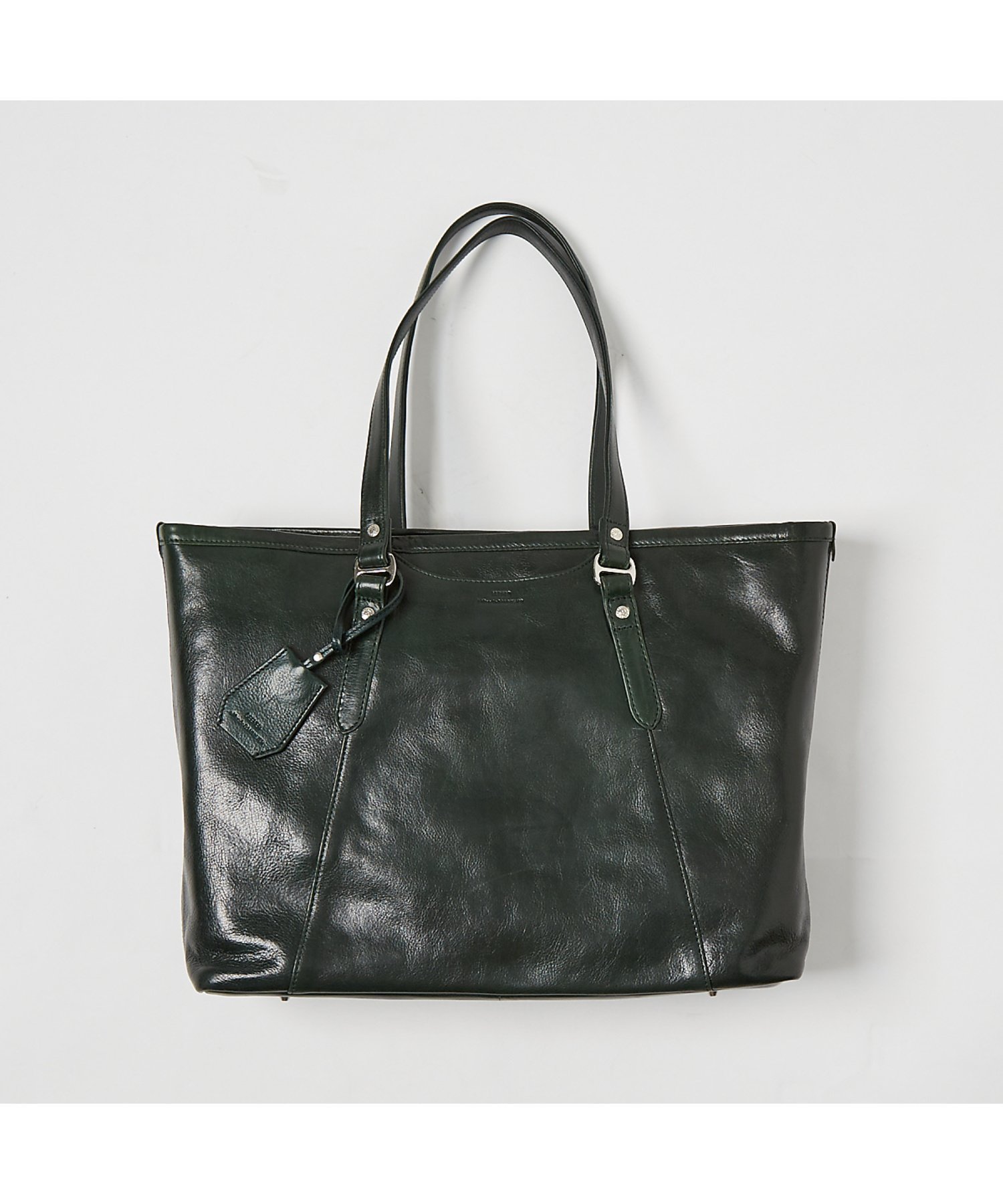 【アルフレッド バニスター/alfredoBANNISTER / MEN】の【SEEKER 別注】定番 レザートート / A4サイズ対応 キーストラップ付き インテリア・キッズ・メンズ・レディースファッション・服の通販 founy(ファニー) 　ファッション　Fashion　メンズファッション　MEN　ビジネス 仕事 通勤　Business　別注　Special Order　定番　Standard　旅行　Travel　グリーン|ID: prp329100004547609 ipo3291000000032136951
