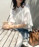 【マジェスティック レゴン/MAJESTIC LEGON】のシアーケープブラウス 人気、トレンドファッション・服の通販 founy(ファニー) ファッション Fashion レディースファッション Fashion for Women トップス・カットソー Cut & Sew Tops シャツ・ブラウス・オフィスカジュアル Elegant Blouses & Button-Ups エレガント 上品 Elegant スリーブ Sleeve, Long Sleeve / Short Sleeve ダウン Down, Puffer トレンド Trend, Trending Now フレア Flare, Flared ミニスカート Mini Skirt, Short Skirt ロング Long, Long-Length 再入荷 Restock / Back in Stock おすすめ Recommended / Our Picks thumbnail オフ/柄|ID: prp329100004547614 ipo3291000000033452808