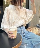 【マジェスティック レゴン/MAJESTIC LEGON】のシアーケープブラウス 人気、トレンドファッション・服の通販 founy(ファニー) ファッション Fashion レディースファッション Fashion for Women トップス・カットソー Cut & Sew Tops シャツ・ブラウス・オフィスカジュアル Elegant Blouses & Button-Ups エレガント 上品 Elegant スリーブ Sleeve, Long Sleeve / Short Sleeve ダウン Down, Puffer トレンド Trend, Trending Now フレア Flare, Flared ミニスカート Mini Skirt, Short Skirt ロング Long, Long-Length 再入荷 Restock / Back in Stock おすすめ Recommended / Our Picks thumbnail 柄A|ID: prp329100004547614 ipo3291000000033452814