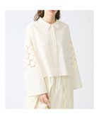 【マーコート/MARcourt】のmizuiro ind レースミックスボックスシャツ 人気、トレンドファッション・服の通販 founy(ファニー) ファッション Fashion レディースファッション WOMEN トップス・カットソー Tops/Tshirt シャツ/ブラウス Shirts/Blouses ブロード Broad ポケット Pocket レギュラー Regular レース Race ワイド Wide エレガント 上品 Elegant 春 Spring 水玉 Polka Dots 長袖 Long Sleeve thumbnail アイボリー|ID: prp329100004547619 ipo3291000000032290165