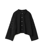 【マーコート/MARcourt】のmizuiro ind レースミックスボックスシャツ 人気、トレンドファッション・服の通販 founy(ファニー) ファッション Fashion レディースファッション WOMEN トップス・カットソー Tops/Tshirt シャツ/ブラウス Shirts/Blouses ブロード Broad ポケット Pocket レギュラー Regular レース Race ワイド Wide エレガント 上品 Elegant 春 Spring 水玉 Polka Dots 長袖 Long Sleeve thumbnail ブラック|ID: prp329100004547619 ipo3291000000032290169