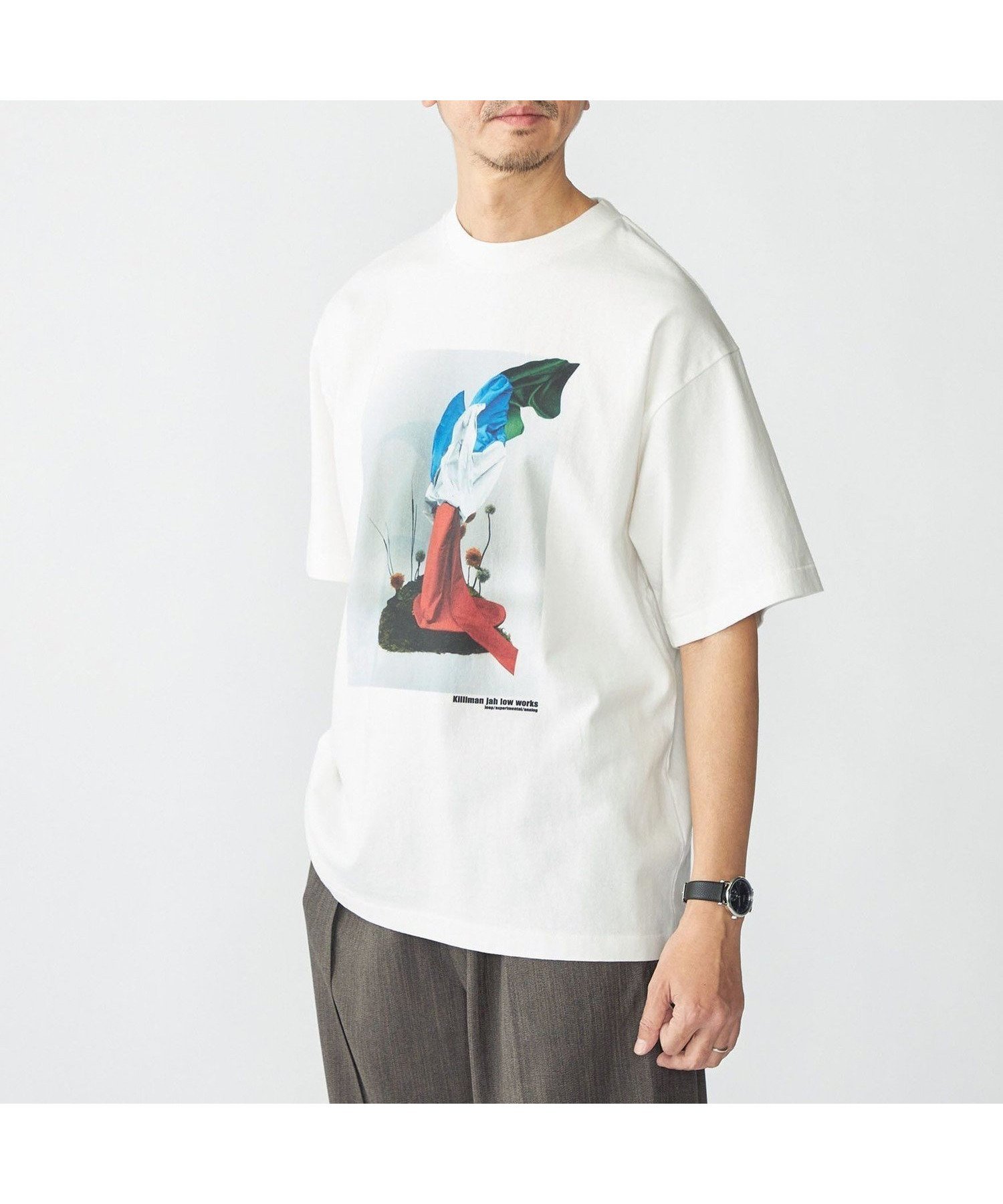 【シップス/SHIPS / MEN】のSTUDIO BLANCHE キリマンジャロ ワークス プリント Tシャツ 人気、トレンドファッション・服の通販 founy(ファニー) 　ファッション　Fashion　メンズファッション　MEN　おすすめ　Recommend　コラボ　Collaboration　フロント　Front　プリント　Print　ワーク　Work　 other-1|ID: prp329100004547621 ipo3291000000032137115