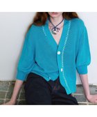 【アダム エ ロペ/ADAM ET ROPE'】のペーパーシルクMIXカーディガン 人気、トレンドファッション・服の通販 founy(ファニー) ファッション Fashion レディースファッション Fashion for Women トップス・カットソー Cut & Sew Tops カーディガン・羽織り Layered Style Cardigans 春 Spring 洗える Machine Washable カーディガン Cardigan, Knitwear シルク Silk, 100% Silk スラックス Slacks, Dress Pants スリーブ Sleeve, Long Sleeve / Short Sleeve ターコイズ Turquoise, Blue-Green デニム Denim, Jeans Material ハンド Hand, Handmade ハーフ Half, Half-Length ペーパー Paper, Kraft Paper ポケット Pocket, Pocket Detail リラックス Relax, Relaxed Fit ワイド Wide, Wide Fit S/S・春夏 SS, Spring/Summer, Warm Season 夏 Summer 2025年 2025 2025春夏・S/S Spring/Summer 2025 SS25 thumbnail ターコイズ(49)|ID: prp329100004547657 ipo3291000000032724364