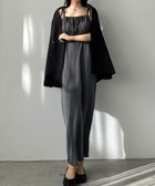 【ジュノア/JUNOAH】のLouere Iラインワンピース チャコール|ID: prp329100004547946 ipo3291000000032532253