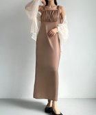 【ジュノア/JUNOAH】のLouere Iラインワンピース モカ|ID: prp329100004547946 ipo3291000000032532256
