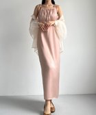 【ジュノア/JUNOAH】のLouere Iラインワンピース ピンク|ID: prp329100004547946 ipo3291000000032532258