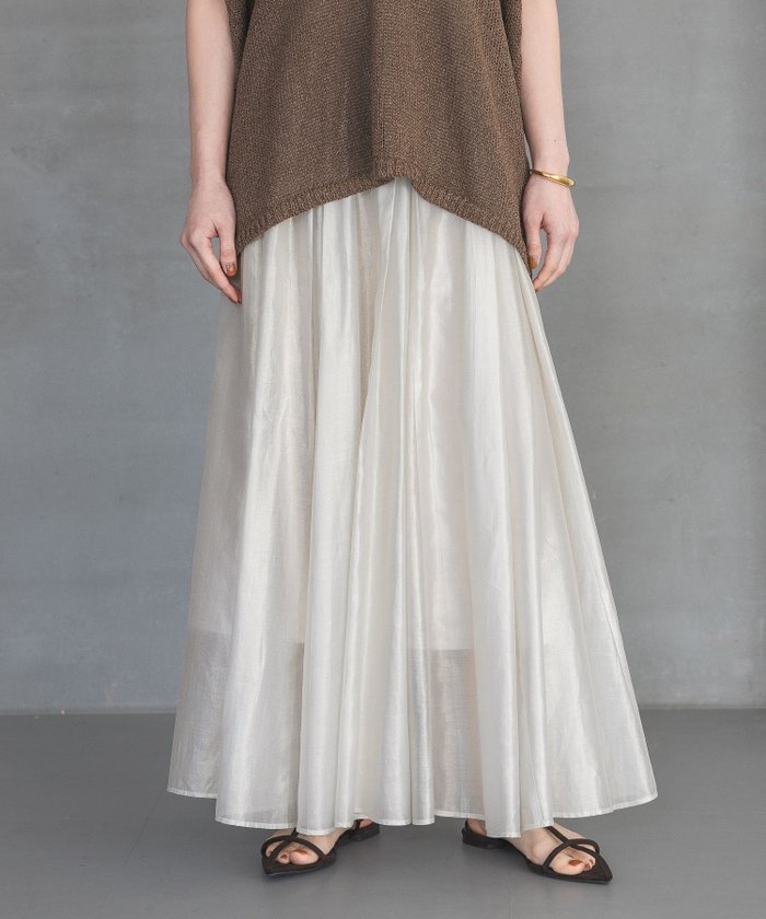 【その他のブランド/Other】のラメシアーボリュームスカート インテリア・キッズ・メンズ・レディースファッション・服の通販 founy(ファニー) https://founy.com/ ファッション Fashion レディースファッション WOMEN スカート Skirt カーディガン Cardigan ジャケット Jacket プリント Print エレガント 上品 Elegant 人気 Popularity 軽量 Lightweight |ID: prp329100004547950 ipo3291000000032367536