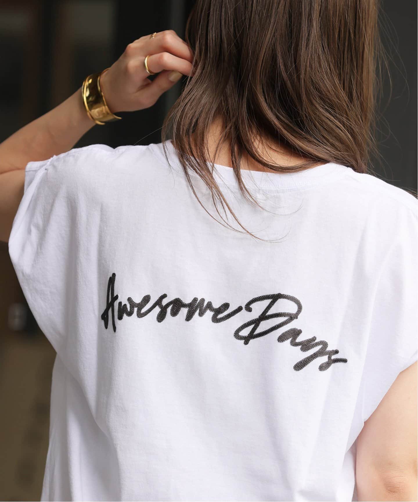 【ジャーナルスタンダード レリューム/JOURNAL STANDARD relume】の《追加》刺繍ロゴフレンチTEE 人気、トレンドファッション・服の通販 founy(ファニー) 　ファッション　Fashion　レディースファッション　Fashion for Women　2025年　2025　2025春夏・S/S　Spring/Summer 2025 SS25　フレンチ　French, French Style　 other-1|ID: prp329100004548009 ipo3291000000032553597