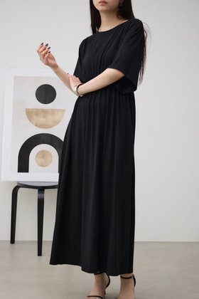 【アズール バイ マウジー/AZUL by moussy】のT/Fクリーンクールワンピース 人気、トレンドファッション・服の通販 founy(ファニー) ファッション Fashion レディースファッション WOMEN ワンピース Dress 2024年 2024 2024春夏・S/S Ss,Spring/Summer,2024 ギャザー Gather スリーブ Sleeve フィット Fit フレア Flare リラックス Relax ワイド Wide 吸水 Water Absorption 夏 Summer 旅行 Travel S/S・春夏 Ss・Spring/Summer |ID:prp329100004548011