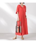 【ナノ ユニバース/nano universe】の前後2wayボリュームギャザーワンピース 人気、トレンドファッション・服の通販 founy(ファニー) ファッション Fashion レディースファッション WOMEN ワンピース Dress ウォッシャブル Washable オレンジ Orange ギャザー Gather フェミニン Feminine マキシ Maxi おすすめ Recommend 2025年 2025 2025春夏・S/S Ss,Spring/Summer,2025 thumbnail オレンジ|ID: prp329100004548027 ipo3291000000032516168