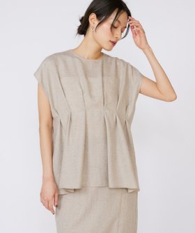 【イネド/INED】のタックデザインブラウス 人気、トレンドファッション・服の通販 founy(ファニー) ファッション Fashion レディースファッション Fashion for Women トップス・カットソー Cut & Sew Tops シャツ・ブラウス・オフィスカジュアル Elegant Blouses & Button-Ups おすすめ Recommended / Our Picks シェイプ Shape, Slim Fit ジャケット Jacket, Outerwear セットアップ Set-Up, Coordinated Outfit |ID:prp329100004548033