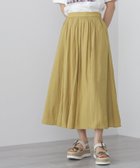 【ビームス ハート/BEAMS HEART】のミディ丈 ギャザーフレアスカート MUSTARD|ID: prp329100004548055 ipo3291000000032724032