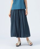 【ビームス ハート/BEAMS HEART】のミディ丈 ギャザーフレアスカート NAVY|ID: prp329100004548055 ipo3291000000032724037