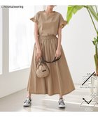 【コーエン/COEN】の【C.mt】ポーチ付きフリルTEE スカート(セットアップ) BEIGE|ID: prp329100004548064 ipo3291000000032224707